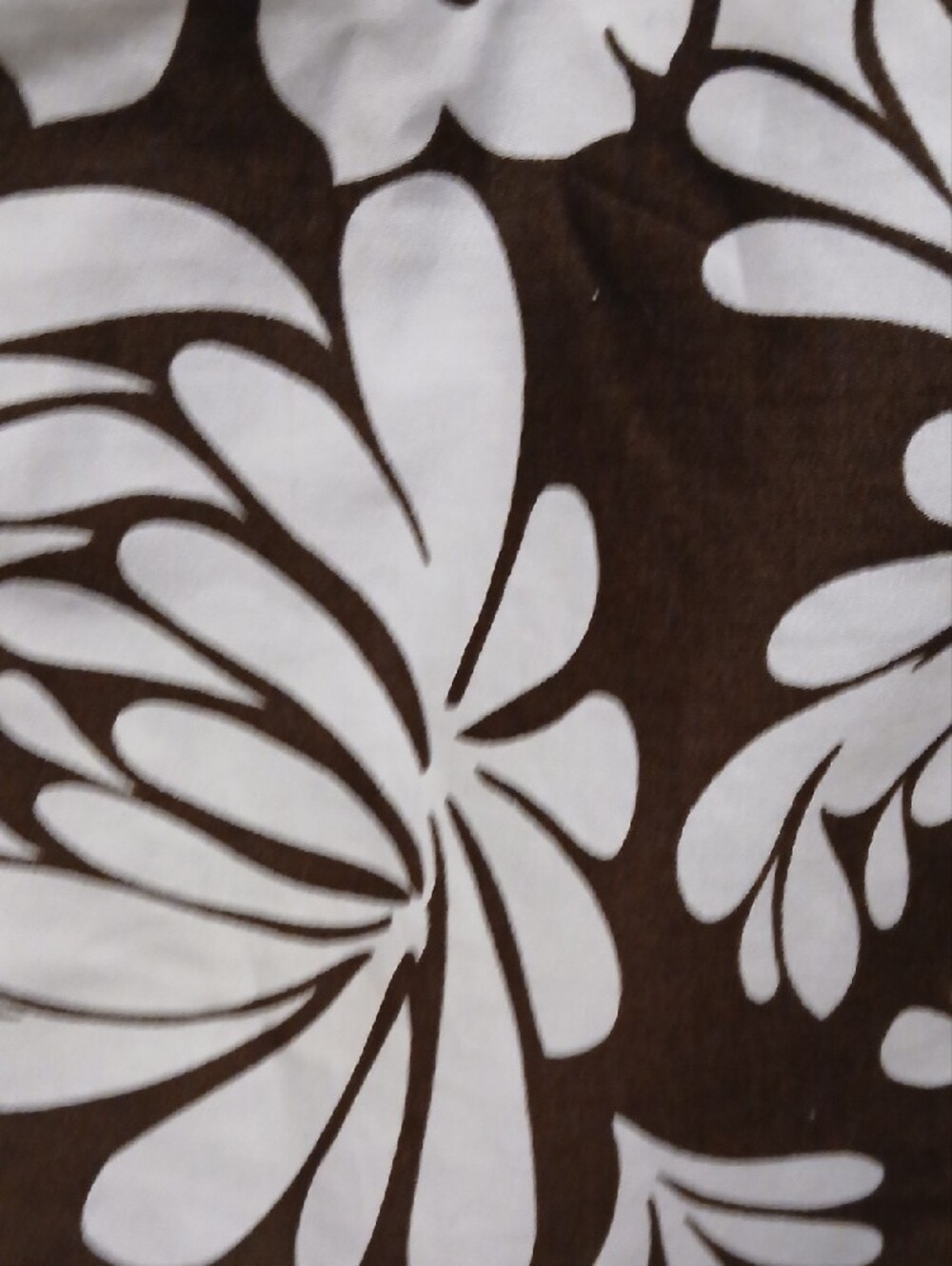 Ann Taylor Brown and White Floral V-Neck Cami - Picture 4 of 8